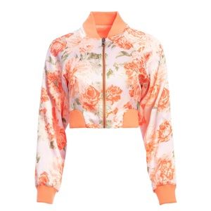 Alice + Olivia Reversible Bomber Jacket